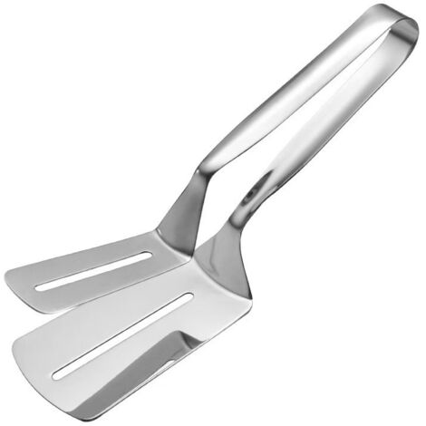 Pince de cuisine en acier inoxydable, poignée antidérapante, idéale pour le barbecue – (1/5)