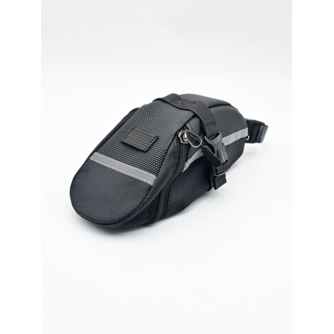 Sacoche de selle  petite, réfléchissante et étanche, pour réparations et accessoires (1/4)