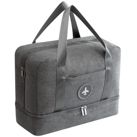 Sac De Sport Voyage 50L - Bandoulière Amovible, Organiseur Avec Poches - Pour Week-end, Affaires Ou Entraînement - 12