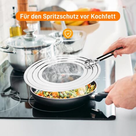 Grille Anti Projection Pour Cosori Air Fryer 10 L/Cosori CAF-R901-AEU 8,5L, Couvercle Anti Eclaboussure Pour Cosori Airfryer 10l Twinfry, Accessoires Air Fryer