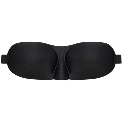 Masque De Sommeil Occultant - Améliore Le Sommeil Profond - Unisexe - Voyage Et Maison - Noir