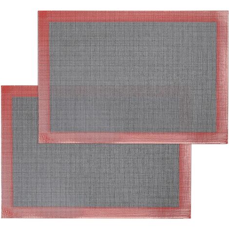 2 tapis de cuisson en silicone à micropores (1/5)