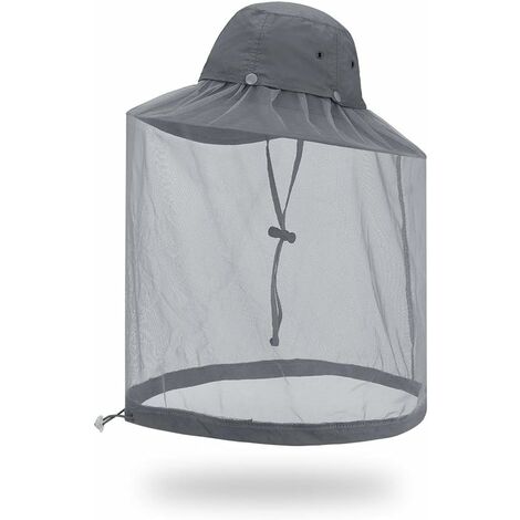 Capuchon de moustiquaire, filet d'abeille anti-insectes, prévention des moustiques de jardinage en plein air-Ensoleillé (1/3)
