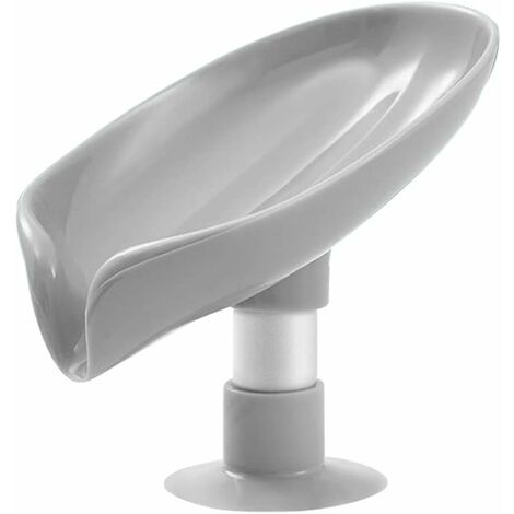 1 Pièce Porte-Savon en Forme De Feuille Porte-Savon Auto-drainant Porte-Savon Plateau De Vidange Boîte à Savon avec Ventouse pour Douche Salle De Bain Baignoire éponge Laveur Salle De Gym Douche-Ensol (1/5)