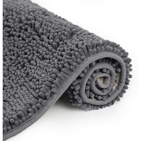 Tapis de bain, absorbant, 50 80cm, tapis de salle de bain (1/5)