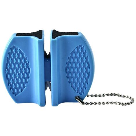 Petit couteau Aiguiseur Mini Double face Portable Outdoor Household Quick Sharpener Outil de cuisine (1/2)