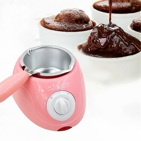 Chocolat chaud durable Melting Pot Fondue électrique Fondue Machine Set Outil de bricolage (1/5)