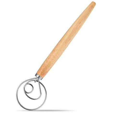 Bobine en acier inoxydable Batteur d’œufs DIY Outils de pâte à pain Accessoires de cuisson Batteurs de fouet danois (1/5)