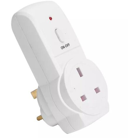 Prise de télécommande sans fil pour appareils ménagers British Standard Outlet (1/4)