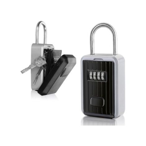 Coffre à clés Boite à Clé Sécurisée Montage Mural Boite a Clef avec Code  Numérique à 4 Chiffres Extra Grande Lock Box