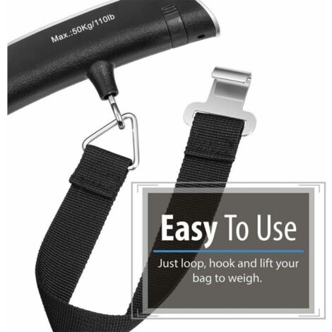 1 Pièce Balance Bagage Voyage Pour Pese Bagages De Voyage, Balance