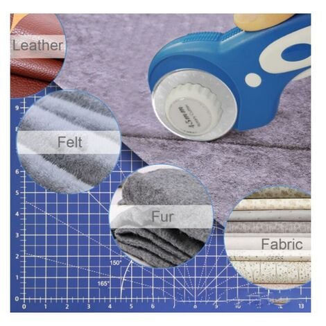 Cutter Rotatif Lame Circulaire Tranchante 45 mm Pour Couture Scrapbooking  Tissu