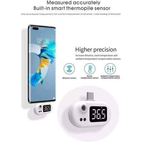 YSFMODE-Thermomètre Infrarouge Wg380,-30 °C À 380 °C,Lecture