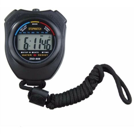 Chronomètre, Minuterie de Sport /Digita LCD Timer (Noir) (1/5)