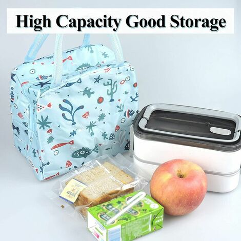 Sac isotherme, boîte à lunch portable, grand sac à lunch pour le travail,  l'école ou