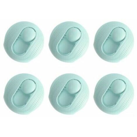 Housse de couette anti-course sans aiguille de sécurité domestique boucle invisible 6 pack (vert menthe) (1/4)