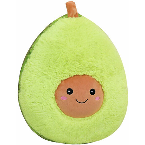 Oreiller d'avocat, peluche de fruits, poupée de dessin animé de poupée d'avocat (20CM (0.1KG) (1/5)