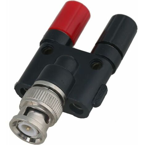 VBESTLIFE Fiche Mâle BNC Vers Câble De Fiche Banane Droite P1206 BNC