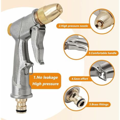 Pistolet Arrosage Pistolet Arrosoir Pistolet D'arrosage Bain Pour