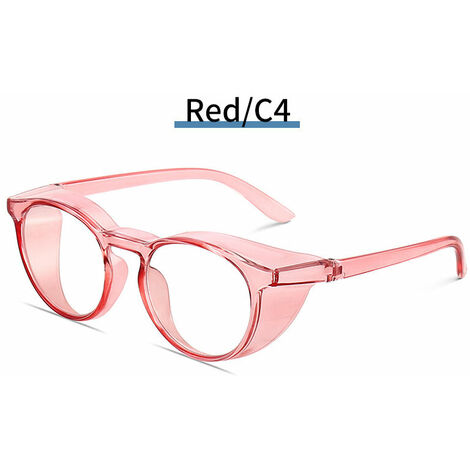 Verres , PC transparent anti-rayures, anti-buée-Cadre en poudre transparente (1/4)