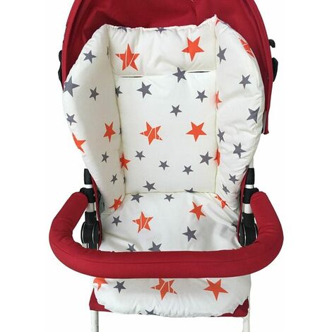 Housse De Siège De Poussette Et Siège Auto - Coussin Respirant Double Face, Dimensions 68x34 Cm - Protection Et Confort Pour Bébé - 4