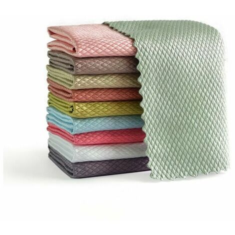 Lot De 10 Chiffons Microfibre Screen Daddy – Nettoyage écrans, Lunettes, Surfaces