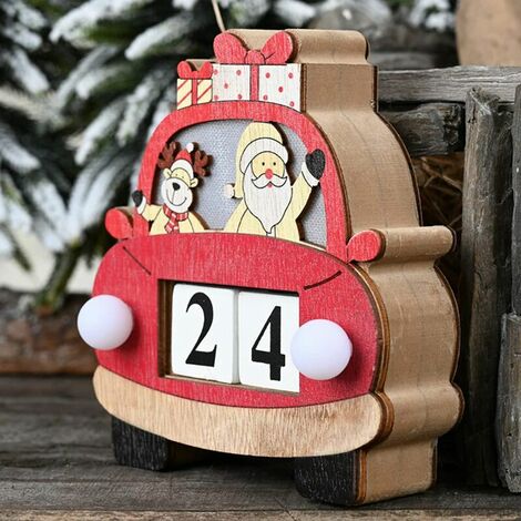 Calendrier Compte à Rebours En Bois – Jusqu’à 432 Jours – Thèmes Mariage, Anniversaire, Bébé – Décoration Personnalisable