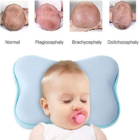 Oreiller Pour Bébé Anti-tête Plate - Pour Poussette Et Siège Auto 0-12 Mois | Respirant Et Confortable - 5