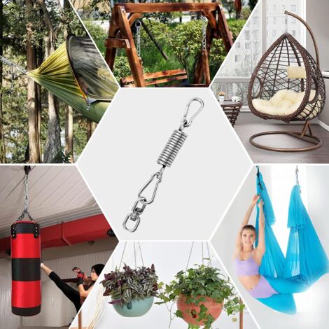 Mousquetons Miniatures 20 Mini Mousquetons à Ressort - 24.3mm - Charge 15kg - Pour Escalade, Randonnée Mousqueton Porte Clé