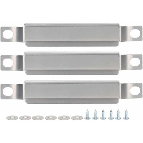 Lot de 3 tuyaux croisés pour gril à gaz de rechange en acier inoxydable pour Charbroil Power 463673517