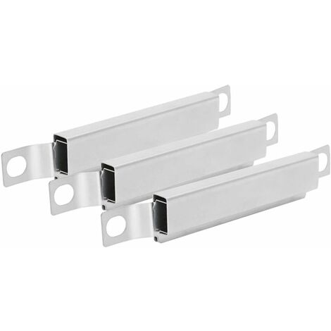 Lot de 3 tuyaux croisés pour gril à gaz de rechange en acier inoxydable pour Charbroil Power 463673517