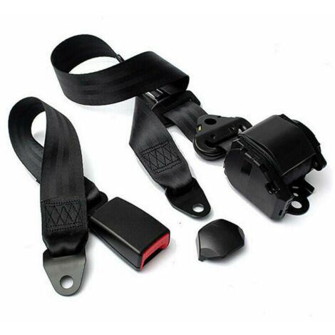 Ceinture de sécurité réglable 3 points ceinture de sécurité de voiture univers automatique télescopique ceinture de sécurité de voiture pour Go Kart Club Golf chariot véhicule camion