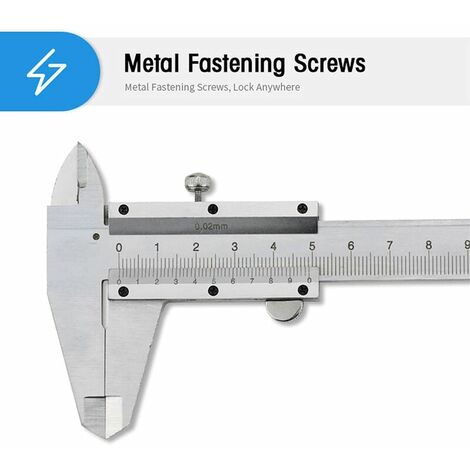 Pied à Coulisse Numérique 0-150mm Précision 0.02mm - Outil De Mesure Professionnel Pour Bricolage Et Industrie