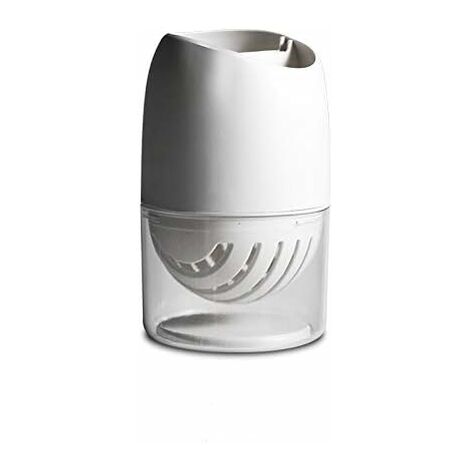 Égouttoir à couverts Organisateur de rangement Porte-couverts Plateau en plastique pour couteaux de cuisine Baguettes (Blanc) (1/5)