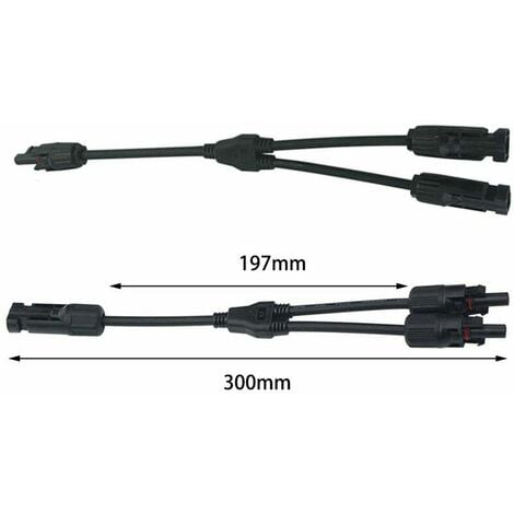 Connecteur Solaire Photovoltaïque Y Branch Connecteurs De Câble