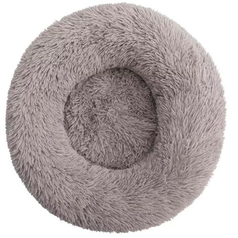 Lit pour Chat, Coussin Moelleux, Doux Lavable pour Chats Chiens (Beige, 80 cm), Ensoleillé (1/5)