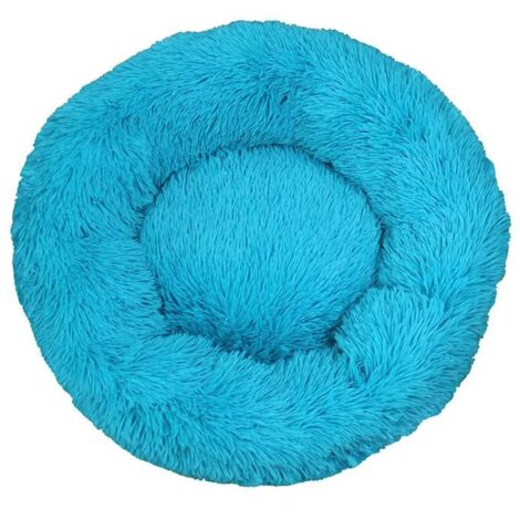 Lit pour Chat, Coussin Moelleux, Doux Lavable pour Chats Chiens (Bleu, 70 cm), Ensoleillé (1/5)