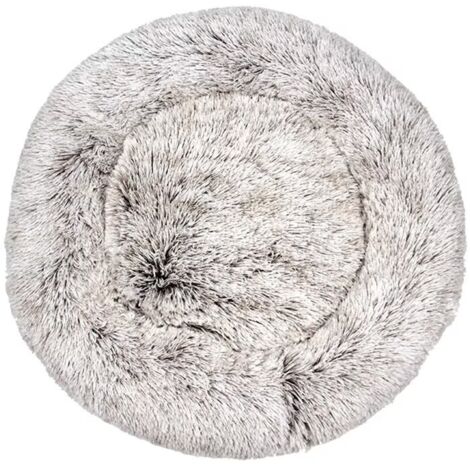 Lit pour chat, coussin moelleux, doux lavable pour chiens chats (dégradé marron, 70 cm), Ensoleillé (1/5)