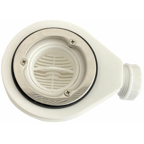 Bonde horizontale sans capot Ø90 DONA pour receveurs de douche, Ensoleillé