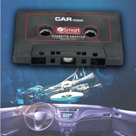 Voiture Convertisseur de bande de voiture Convertisseur de musique MP3 Lecteur de convertisseur de cassette, Ensoleillé