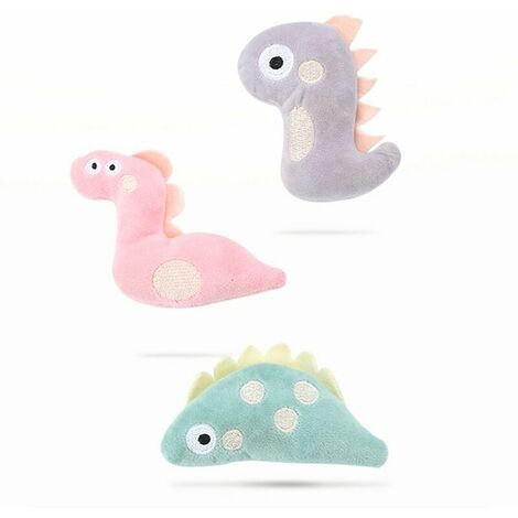 Cataire en peluche jouet interactif cataire pour chats d'intérieur mignon dessin animé chaton à mâcher jouet de dentition lancer des jouets pour chatons chat nid accompagner, Ensoleillé (1/5)