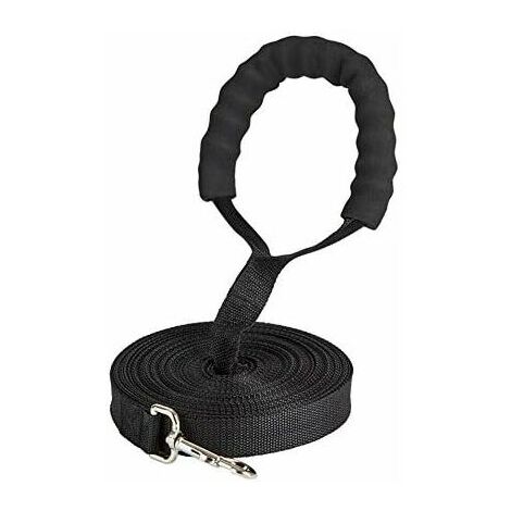 Laisses de dressage Laisse Chien, Laisse Corde pour Chien avec Poignée Rembourrée Douce, Laisse de Dressage Longue Pour Chiens de Grande à Petite Taille (1/4)