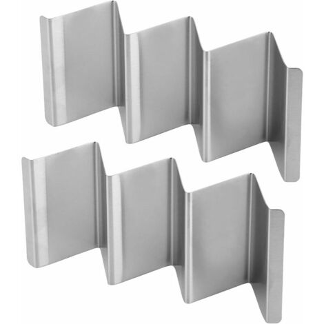 2Pcs en Acier Inoxydable Crêpes Rack de Stockage Rack pour Restaurants ...
