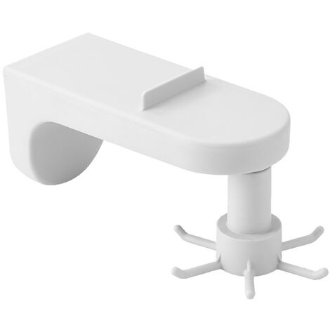 2 supports de rangement muraux de cuisine non poreux support de rangement domestique crochet pivotant spatule ustensiles de cuisine muraux (1/2)
