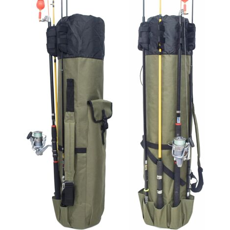 Canne à pêche pliable de poche VVIKIZY - Mini kit de moulinet - Stylo