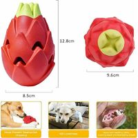 Lot De 2 Jouets à Mâcher Durables Pour Chien, Balle En Caoutchouc