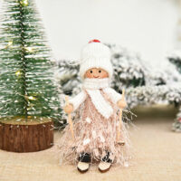 10 Pcs Ornement de Traîneau de Noël Miniature