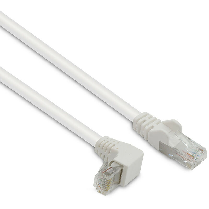 Coude Rj45 Câble réseau mâle vers femelle 90 degrés Adaptateur Lan Network  Extension