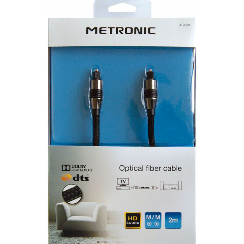 Câble audio optique numérique mâle-mâle câble audio optique tressé