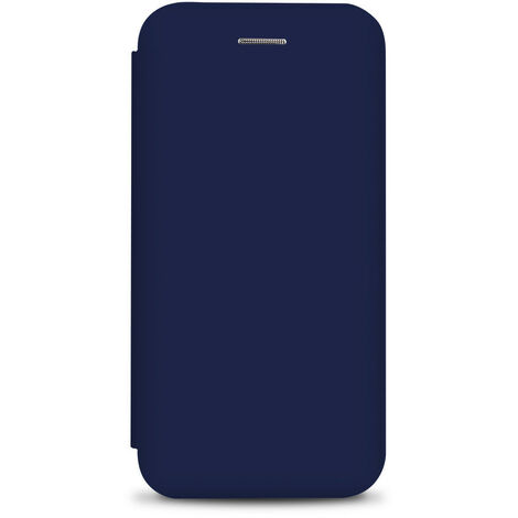 Etui folio Soft Touch pour iPhone 15 Pro - bleu (1/2)